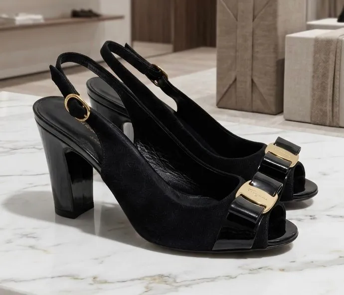 Роскошные босоножки Salvatore Ferragamo.Оригинал — фото 1