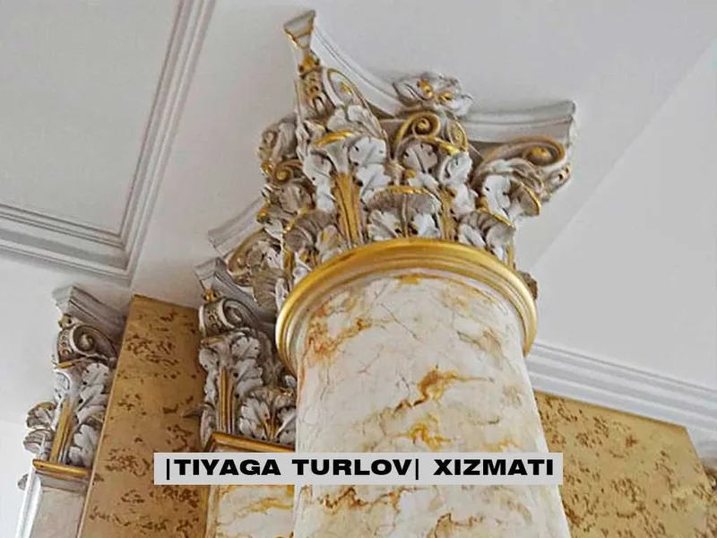 Barelef, Devor Rasmlari, Karniz-Kolonna Bezagi (tiyaga turlov), rassom — фото 7