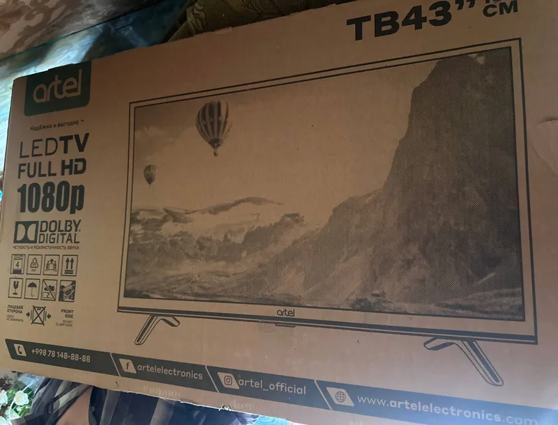 artel 43 tv yangi