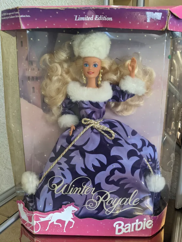 Кукла Барби зимняя королева 1993