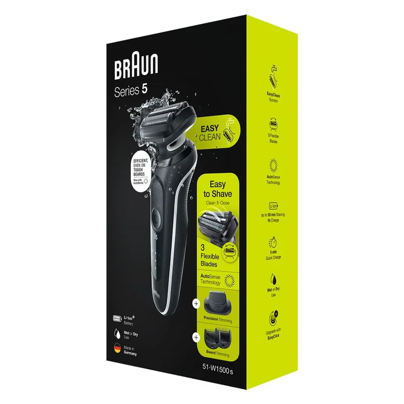 ЭлектроБритва Braun Series 5 S5 51-W1500S 2 ЭлектроБритва Braun Series 5 S5 51-W1500S 2