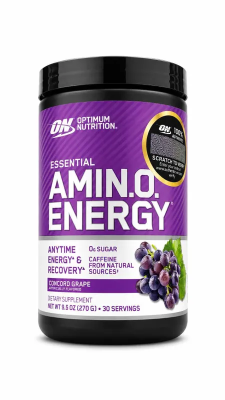 Optimum Nutrition Amino Energy 270g Conord grape original