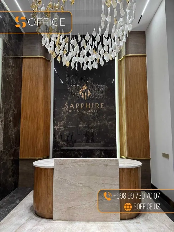 Офис аренда, от 70 до 202 кв.м., Мирабадский р-н, БЦ Sapphire — фото 1