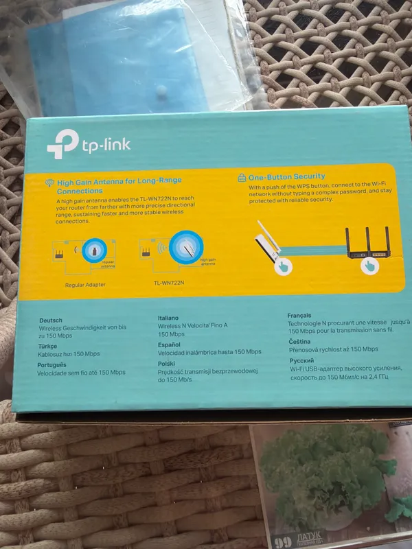 USB WiFi TP-link TL-WN722N — фото 1