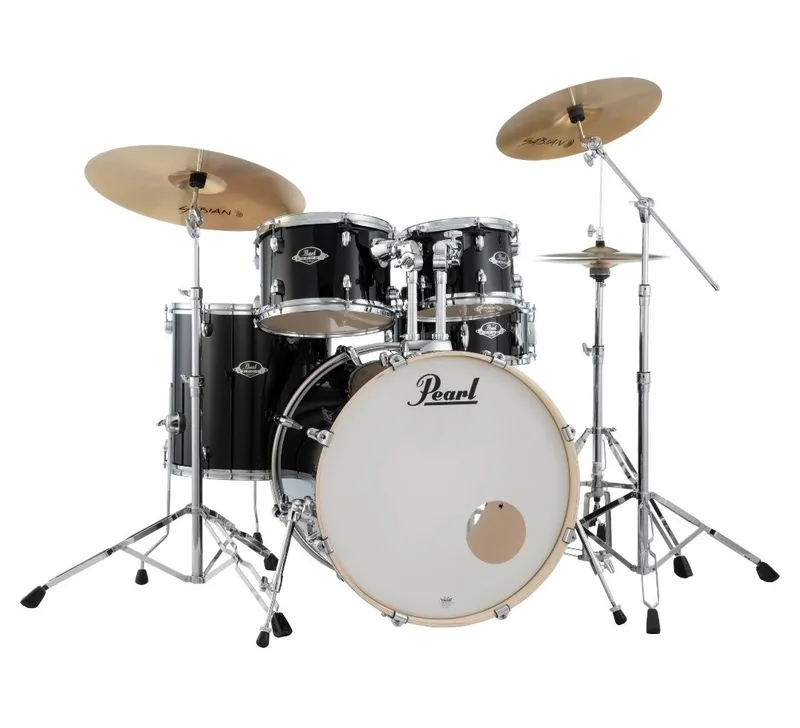 Продается ударная установка Pearl Export EXX (Jet Black) с допами