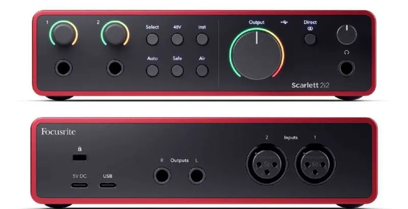 Focusrite Scarlett 2i2 4th Generation — фото 3