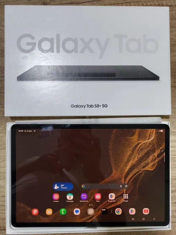 Продаётся Galaxy Tab S8 + 5G