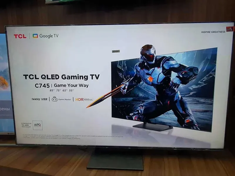 Телевизор TCL,от 32 до 98. 4K HDR TV, Google TV, Dolby , оригинал 2025 — фото 3