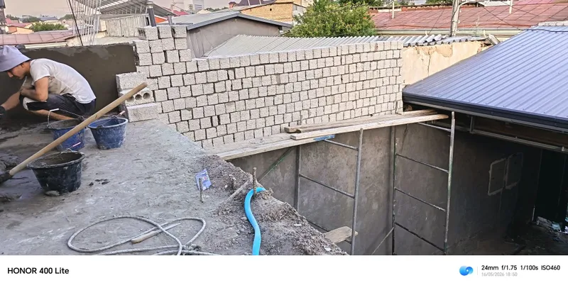 Qurilish xizmati beton quyish Stashka quyish noldan uy kutarish