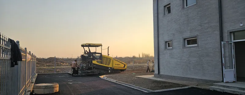 Асфальт ишлари асфальт завод оркали