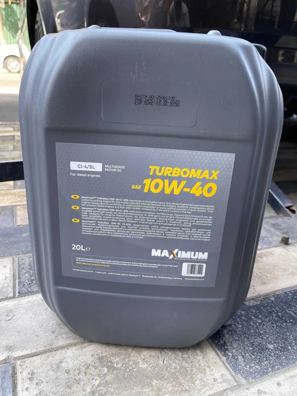 Дизельное масло Maximum TurboMax 10w40 CI-4/SL 3