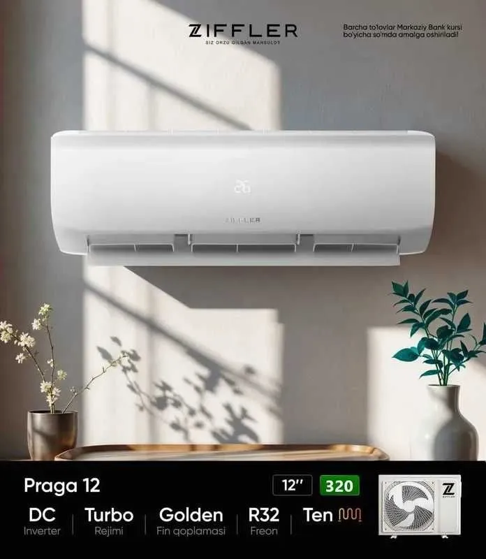 Кондиционер ZIFFLER DC INVERTER со склада ОПТОМ доставка имеется — фото 2