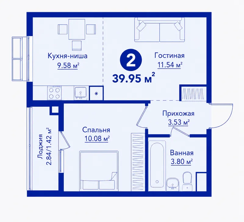 Новостройка в Ипотеку, Мирабадский, Электроаппарат — фото 1
