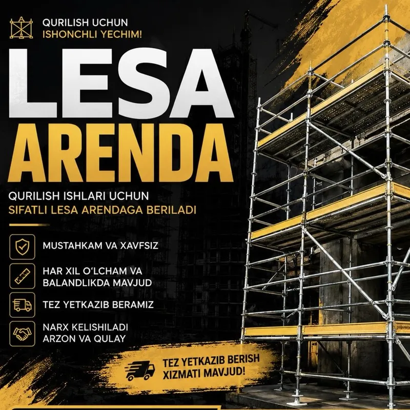 Lesa arenda toshkent eng arzon narx