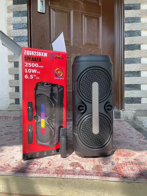 Колонка Kalonka Karaoke Bluetooth USB Yangi Speaker