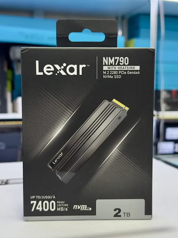 Новый SSD LEXAR с радиатором NM790 2TB