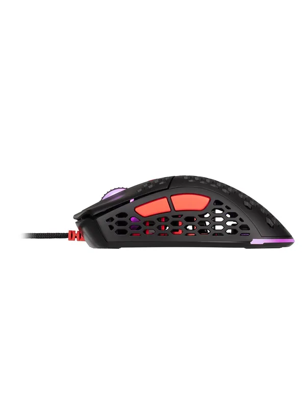 Игровая мышь 2E Gaming HyperSpeed Lite, проводная, оптическая, 6 клавиш, RGB-подсветка, чёрный — фото 2