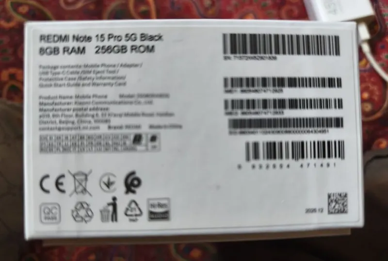 Redmi Note 15 Pro 5G 8/256, коробка и документы есть 3