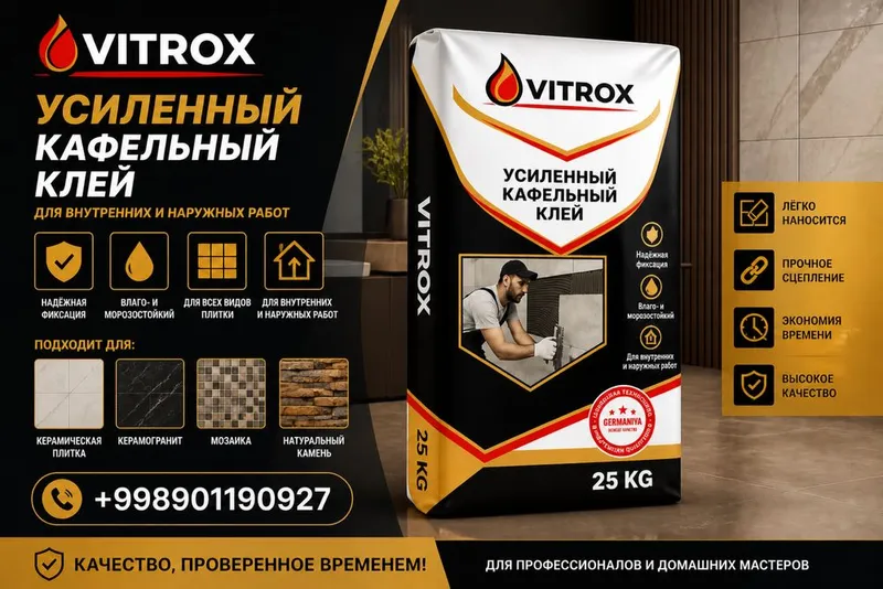 SIFATLI KAFEL KLEY Sotiladi dastafka xizmati mavjud — фото 3