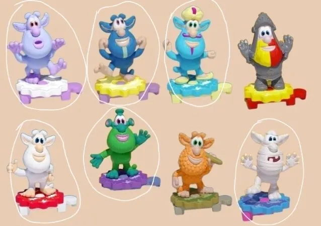 Игрушки из киндеров