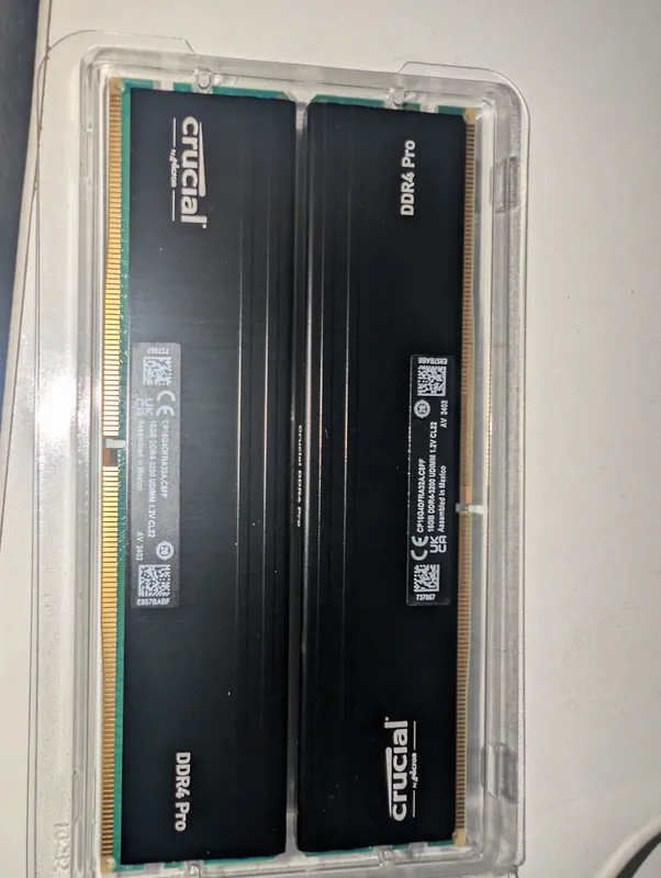 crucial pro ddr4 32Gb (16x2) original 6 crucial pro ddr4 32Gb (16x2) original 6