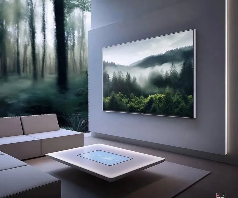 Телевизор IMMER 43 55 до 85 4K UHD QLED google tv бесплатная доставка — фото 1