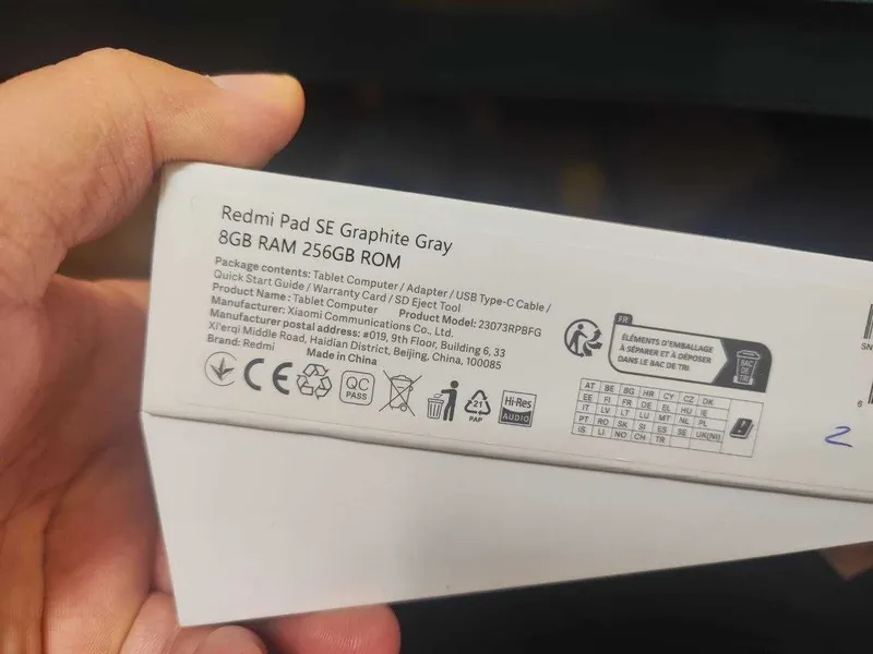 redmi pad se wi-fi 8/256 / TEZ arzon — фото 3