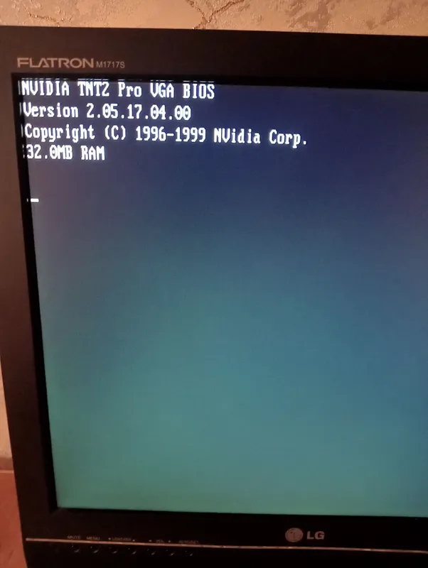 Ретро видеокарта NVIDIA TNT2 PRO 32MB 4