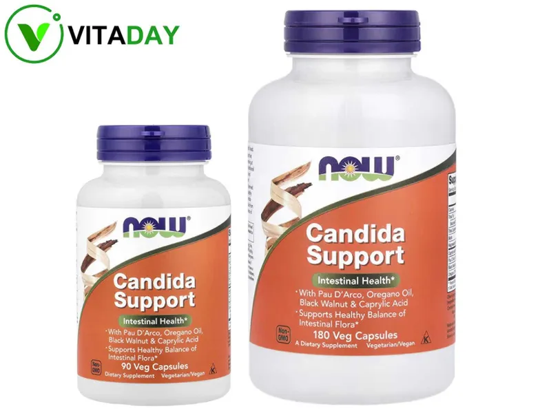 NOW Foods Candida Support добавка для баланса микрофлоры в кишечнике