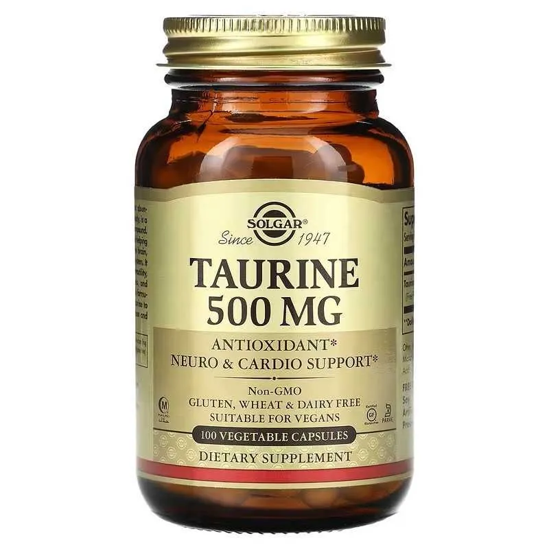 Solgar Taurine таурин — фото 1