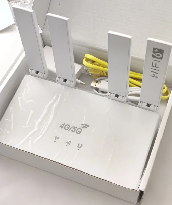 Wi-Fi 6 роутер модем 4G LTE 2 в 1 новый 1