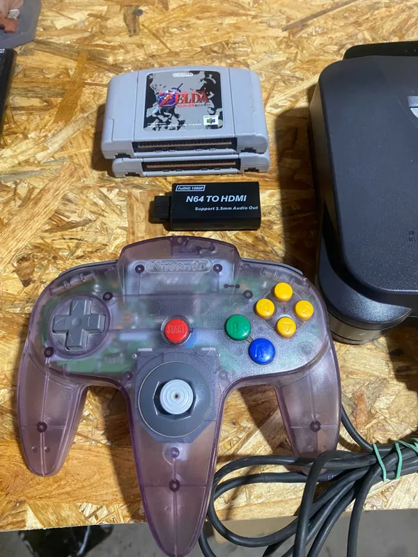 Nintendo 64 N64 (Япония, 220V) + HDMI + 2 оригинальных картриджа- 3 Nintendo 64 N64 (Япония, 220V) + HDMI + 2 оригинальных картриджа- 3