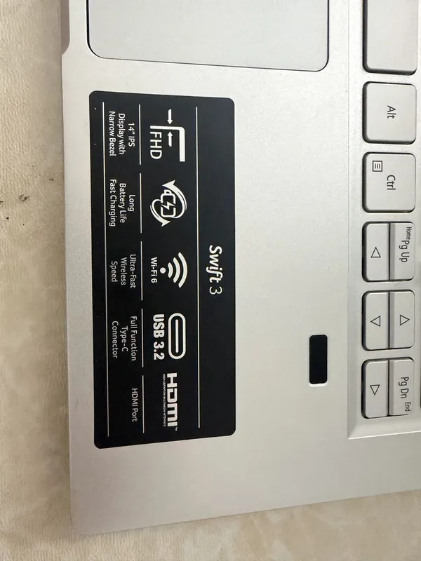 Продам Acer swift 3 экран 14 дюйм — фото 1