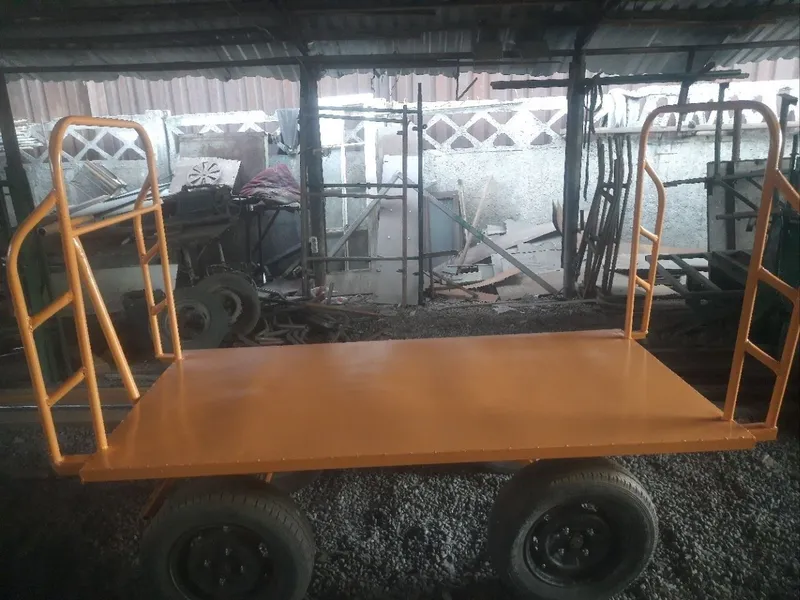 Katta va baquvvat yuk aravachasi (Telejka) тележка