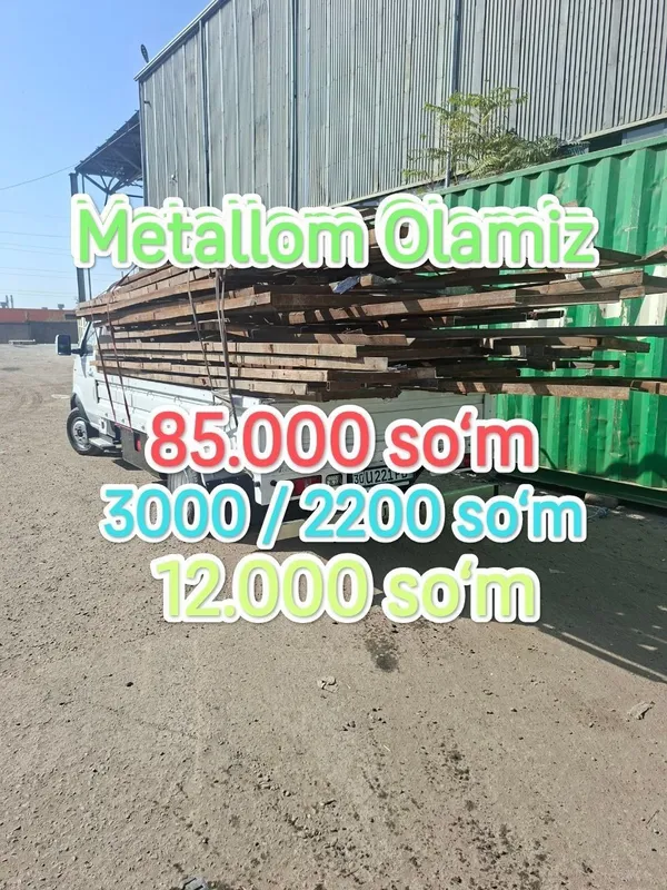 Metallom metallolom metalom olamiz
