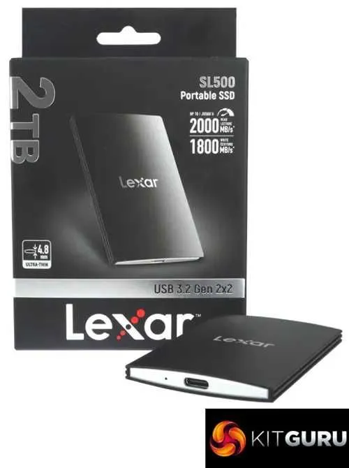 Портативный Portable SSD Lexar Magnetic set SL500 1TB new 2