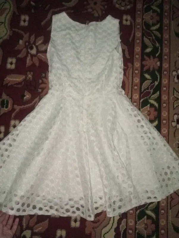 qizchalarimiz uchun oq kuylak 10 12 yoshgacha — фото 2