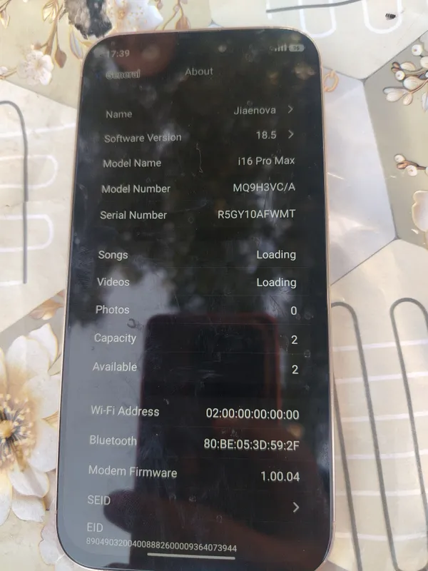 TELEFON: JIAENOVA I 16 PRO MAX 3 TELEFON: JIAENOVA I 16 PRO MAX 3