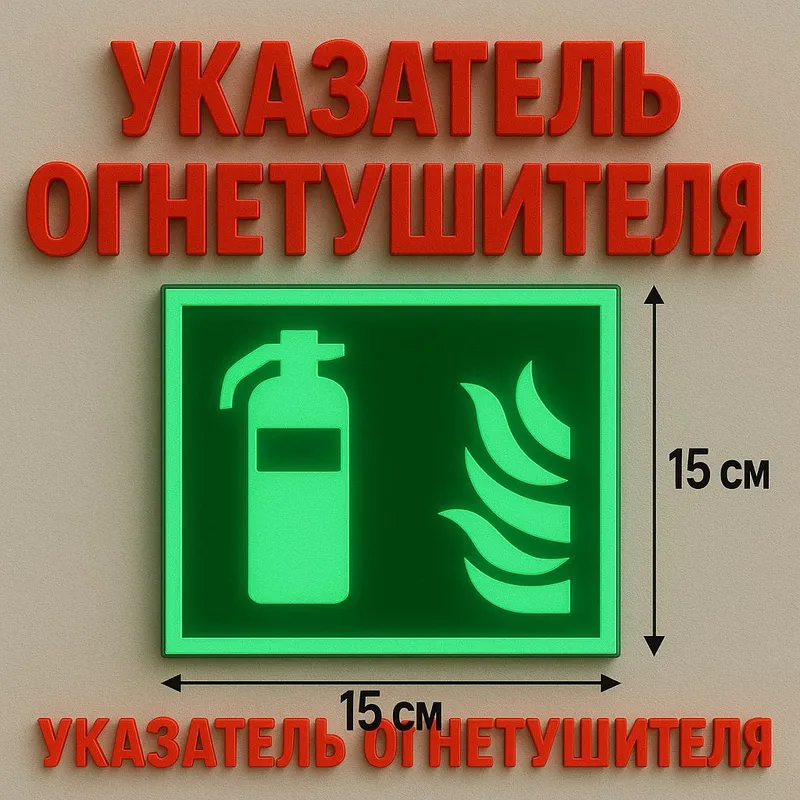 Огнетушитель Знак огнетушителя
