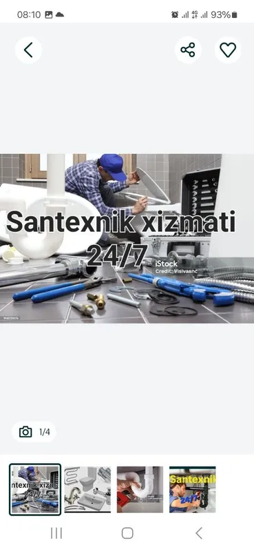 Santexnik 24/7 xizmati tezkor 6