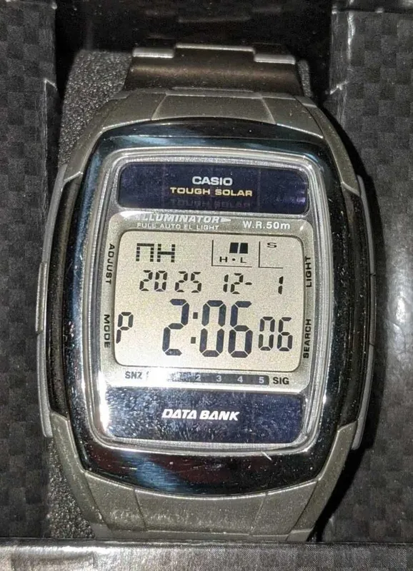 часы casio data bank db-e30d-1avdf — фото 4