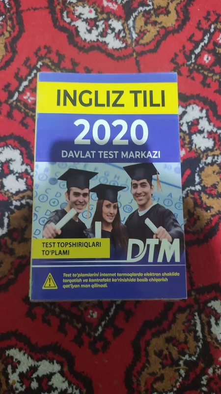 Test variant kitoblar — фото 1