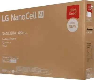 Телевизоры Lg 43NANO80A6B 4K UHD по оптовой цене 2