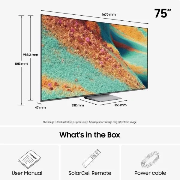 Samsung Neo QLED 75QN85F "75 QN80F 4K Smart TV (2025) Mini Led 144Гц — фото 1