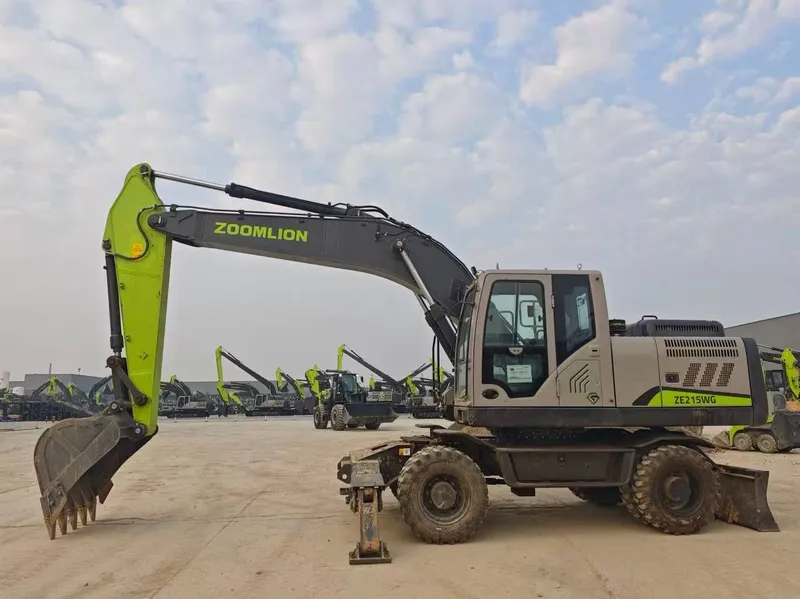 Калёсны экскаватор 215W 3 Калёсны экскаватор 215W 3