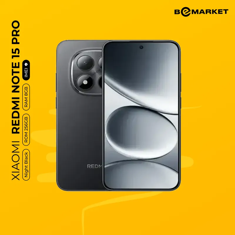Redmi Note 15 Pro, Night Black, 12/512 GB 1
