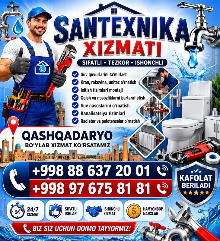 Santexnika xizmatlari 2