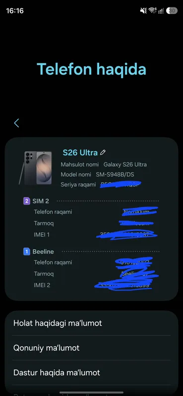 Galaxy S26 ultra 3