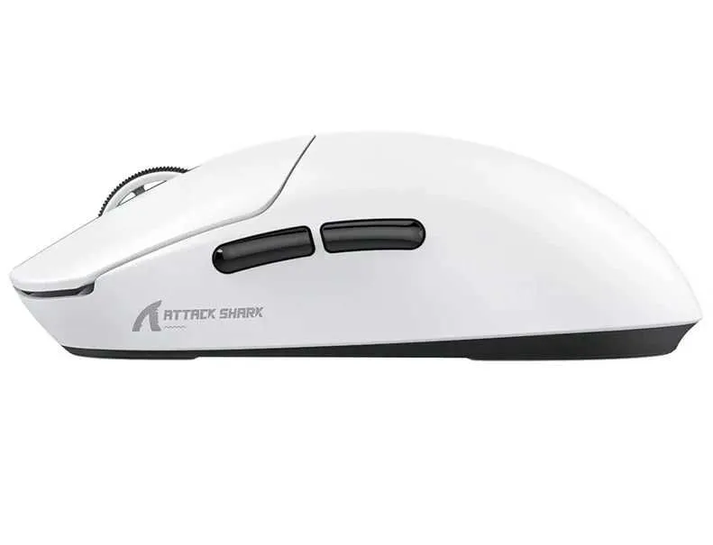 ; Игровая беспроводная мышь ATTACK SHARK X8 SE White — фото 2