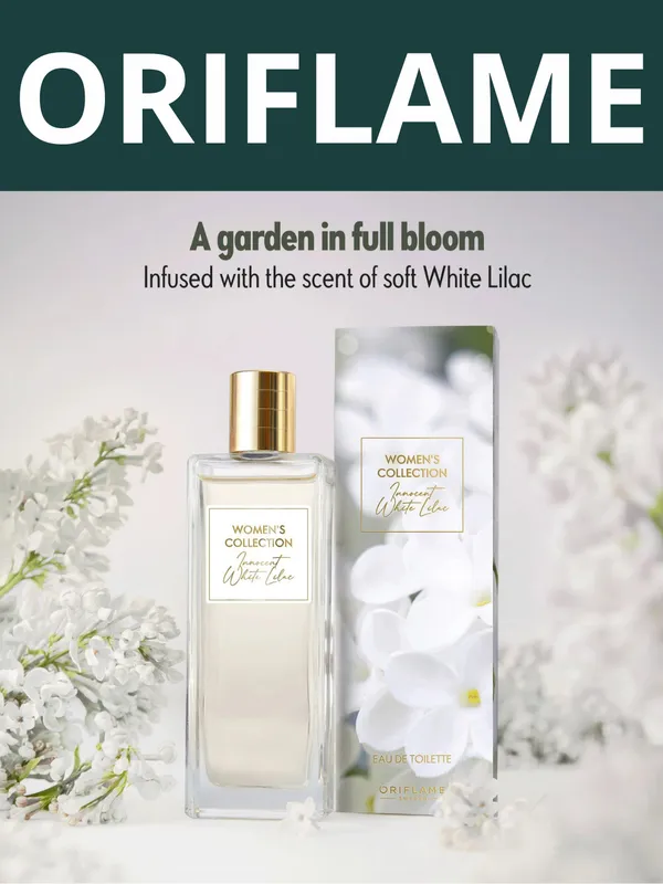 ORIFLAME-Womens Collection Innocent White Lilac 1 ORIFLAME-Womens Collection Innocent White Lilac 1